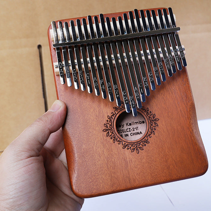 Thumb Piano Kalimba 21-Note Five-Finger Piano Girls Beginner Musical Instruments Kalimba Finger m Piano Authentic