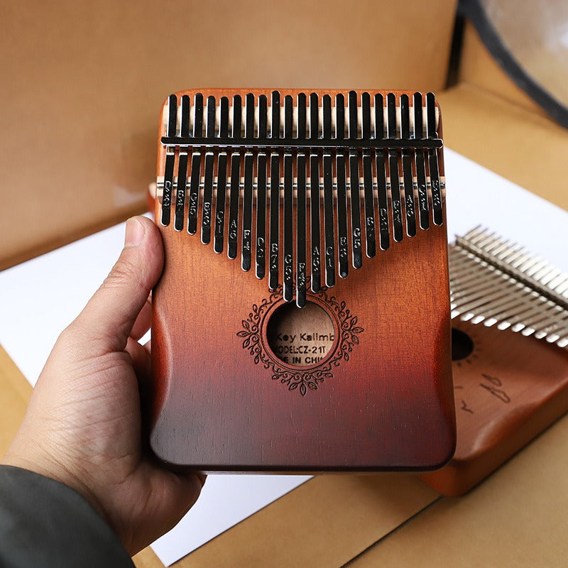 Thumb Piano Kalimba 21-Note Five-Finger Piano Girls Beginner Musical Instruments Kalimba Finger m Piano Authentic
