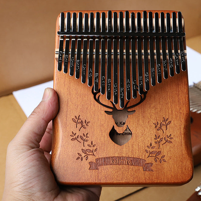 Thumb Piano Kalimba 21-Note Five-Finger Piano Girls Beginner Musical Instruments Kalimba Finger m Piano Authentic