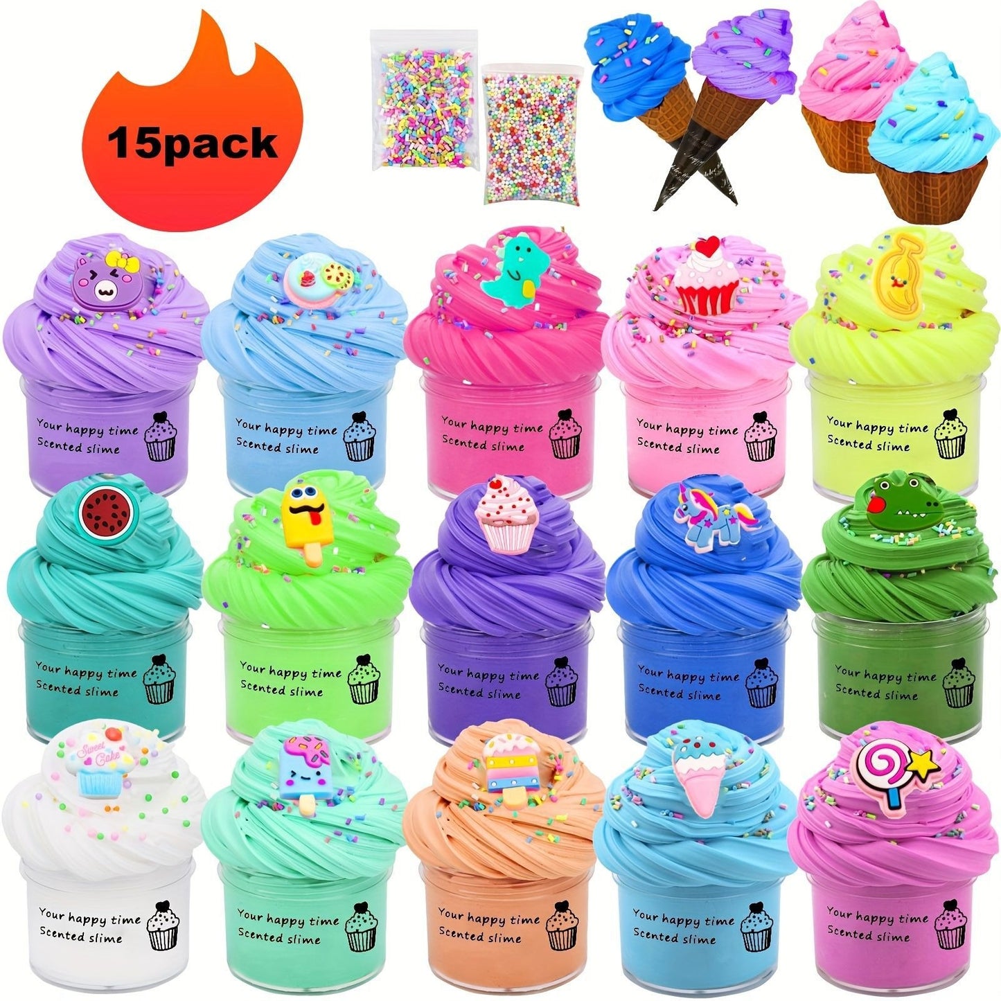Slime kit for Slime Set Butter Mud, Cotton Mud, Colored Mud, Clay Toy Manufacturer