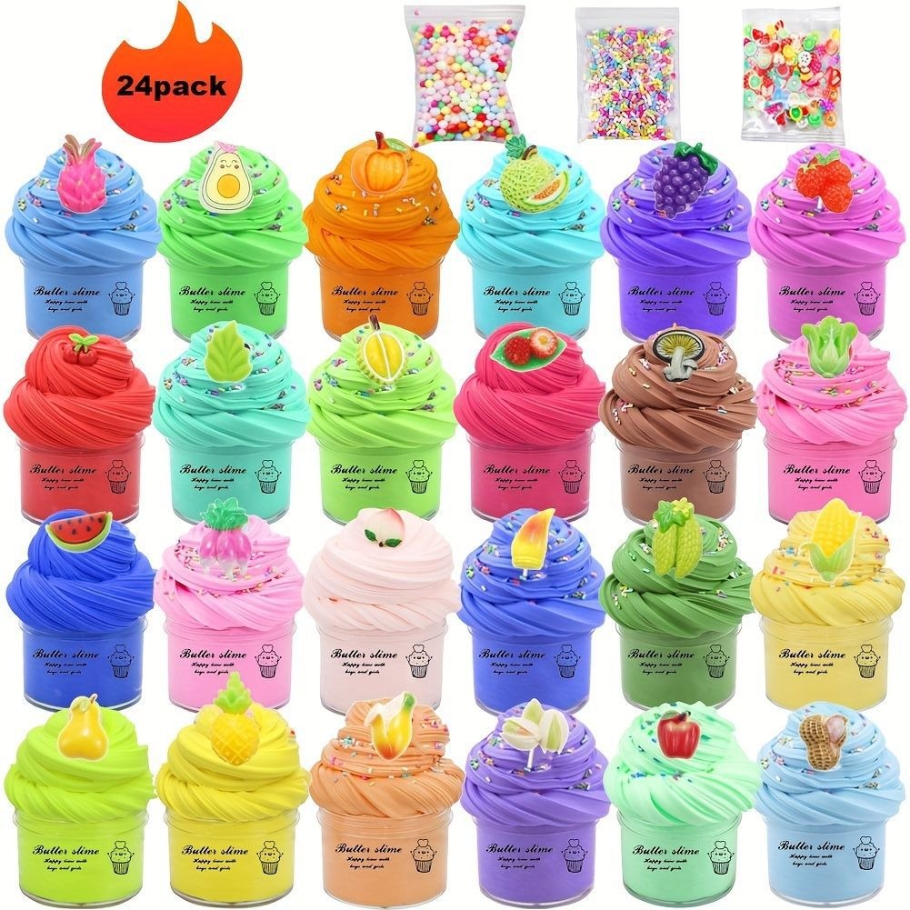 Slime kit for Slime Set Butter Mud, Cotton Mud, Colored Mud, Clay Toy Manufacturer