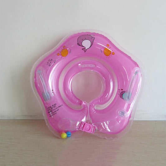 Newborn Floats Swim Ring Baby Neck Ring Inflatable Toys Infants Young Childrens Inflatable Wheel