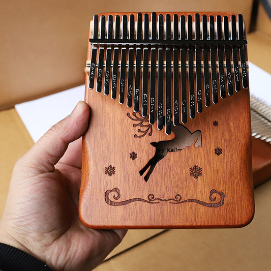 Thumb Piano Kalimba 21-Note Five-Finger Piano Girls Beginner Musical Instruments Kalimba Finger m Piano Authentic