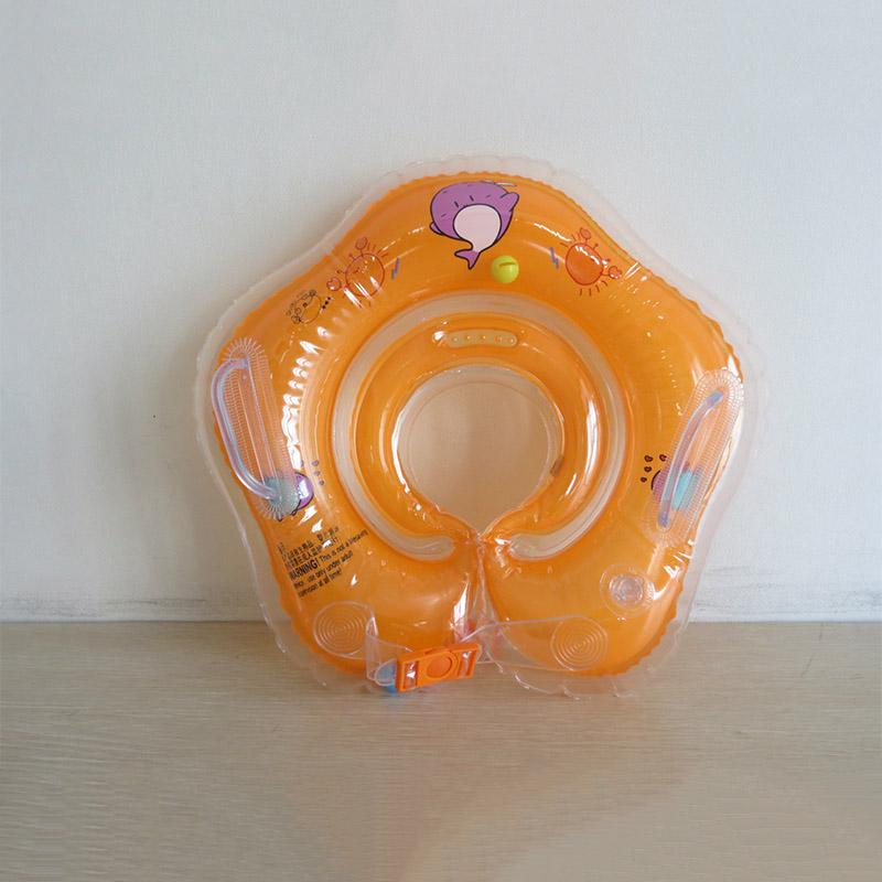 Newborn Floats Swim Ring Baby Neck Ring Inflatable Toys Infants Young Childrens Inflatable Wheel