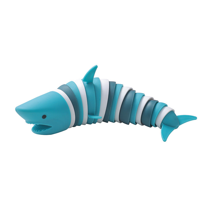 Ocean Shark Dolphin Decompression Fun Toys For Children Educational Science Hairy Slug