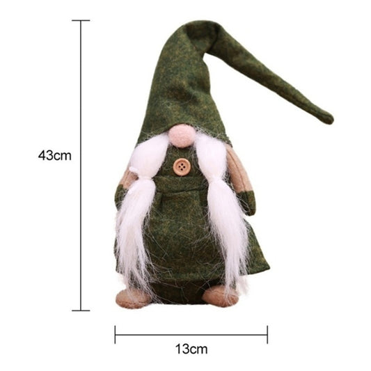 43*13cm Handmade Christmas Gnome Swedish Figurines Holiday Decoration Gifts Faceless doll toy Cute Funny High Quality L*5