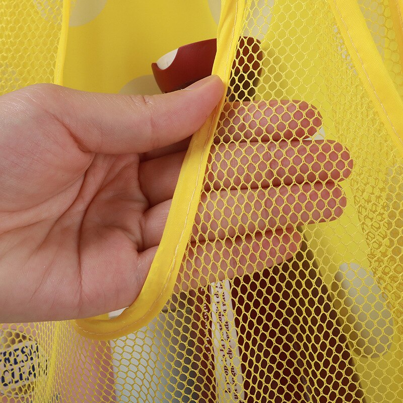 Baby Shower Bath Toys Duck Little Frog Rabbit Baby Kid Toy Storage Mesh with Strong Suction Cups Toy Bag Net Bathroom Organizer